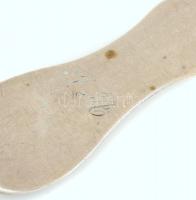 Ezüst (Ag) nagy méretű merőkanál. Jelzett 26 cm, 104 g