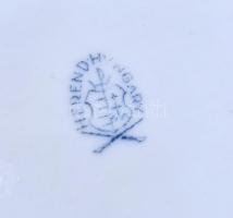 Herendi Viktória mintás bonbonniere. Kézzel festett, jelzett, hibátlan 11x9 cm