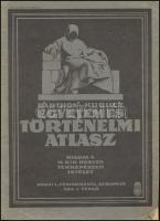 1935 Barthos-Kurucz: Egyetemes Történelmi Atlasz. Bp., M. Kir. Állami Térképészet, 40 p. Papírkötésben