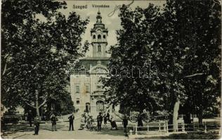 1915 Szeged, Városháza. Grünwald Herman kiadása (EK)