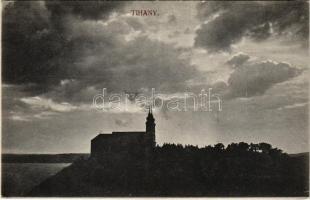 1910 Tihany, apátsági templom. Id. Weinwurm Antal kiadása (EK)