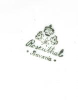 Rosenthal porcelán dobozka. matricás, jelzett, kopásokkal. 13 cm