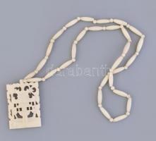 Csont nyaklánc. 40 cm