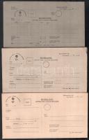1956-1980 26 db értéklevél boríték, nagyrészt használatlanok