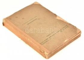 1938 A Ráday könyvtár kézirat katalógusa 320p. Gépirat, szétvált fűzéssel sérült borítókkal