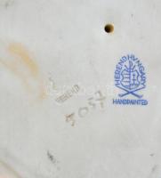 Herendi porcelán Sas, kézzel festett, jelzett, sérült, m: 20 cm