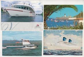 14 db MODERN hajós motívum képeslap / 14 modern ship motive postcards