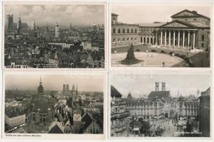 München, Munich; - 8 pre-1945 postcards