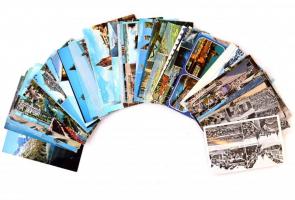 54 db MODERN svájci képeslap dobozban / 54 modern Swiss postcards in a box