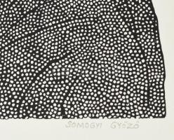 Somogyi Győző (1946-): Ballada. Szitanyomat, papír. Jelzett. Számozott (16/50). Az 1981-ben, Bartók ...