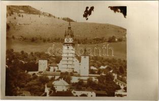 Körmöcbánya, Kremnitz, Kremnica; vártemplom / castle church. Luna photo (fl)