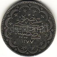 Törökország 1870 20K ezüst T:2/3