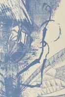 Pásztor Gábor (1933-2012): Bartók Béla emlékére. Litográfia, papír. Jelzett. Számozott (16/50). Az 1...