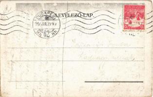 1917 Budapest III. Rómaifürdő, Római fürdő részlet (EK)