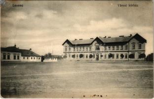 Losonc, Lucenec; Városi kórház. Greiner Simon kiadása / hospital (r)
