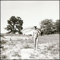 Szép formák, lágy mozdulatok kavalkádja, 7 db vintage NEGATÍV, Menesdorfer Lajos (1941-2005) budapes...