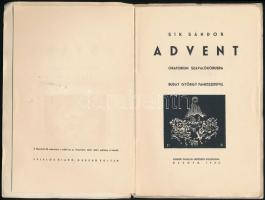 Sík Sándor: Advent. Oratorium szavalókórusra. Buday György fametszeteivel. Szegedi Fiatalok Művészet...