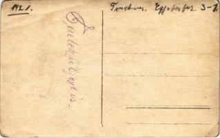 1921 Törekvés - Egyetértés 3:1. Magyar focisták / Hungarian football club's players. photo (EB)