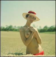 Bármikor, bárhol szívesen fotózkodtak, 9 db vintage NEGATÍV, Menesdorfer Lajos (1941-2005) budapesti...