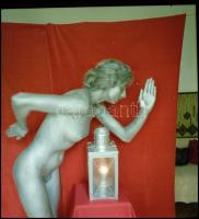 1989 A Bádogember c. sorozatból 7 db vintage NEGATÍV, Menesdorfer Lajos (1941-2005) budapesti fotómű...