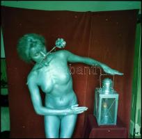 1989 A Bádogember c. sorozatból 7 db vintage NEGATÍV, Menesdorfer Lajos (1941-2005) budapesti fotómű...