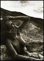 Kilenc lány, kilenc történet, szolidan erotikus felvételek, 9 db NEGATÍV, 36x24 mm