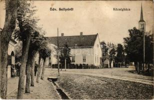 1929 Sellye (Baranya megye), Községháza (EK)