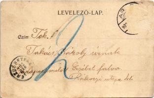 1902 Arad, Gép waggongyár és vasöntöde. Rózsa Géza tulajdona / machine factory and iron foundry (Rb)