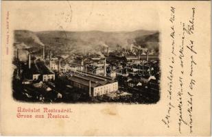 1901 Resica, Resita; vasgyár. Adolf Weiser / iron works, factory