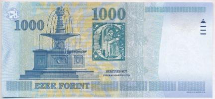2008. 1000Ft "DA" T:I,I- 
Hungary 2008. 1000 Forint "DA" C:UNC,AU 
Adamo F55J