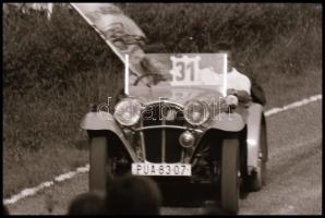 1978 Csongrád, veterán autók és motorok találkozója, 18 db vintage NEGATÍV, 24x36 mm