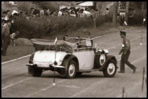 1978 Csongrád, veterán autók és motorok találkozója, 18 db vintage NEGATÍV, 24x36 mm