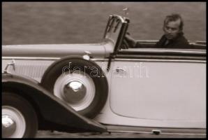 1978 Csongrád, veterán autók és motorok találkozója, 18 db vintage NEGATÍV, 24x36 mm