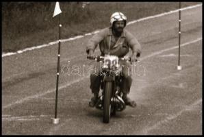 1978 Csongrád, veterán autók és motorok találkozója, 18 db vintage NEGATÍV, 24x36 mm