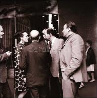 cca 1968 Kolozsvári színház felirattal négy negatívtartó tasakban 108 db vintage NEGATÍV, Kotnyek An...