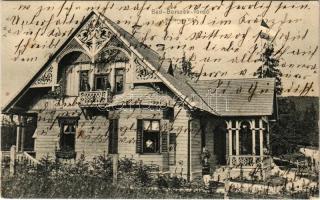 1910 Borszék-fürdő, Baile Borsec; Bellevue Villa / villa