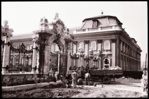 1986 Budapest, a budai sikló építése és működése a környezettel együtt, 85 db vintage NEGATÍV, 24x36...