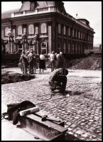 1986 Budapest, a budai sikló építése és működése a környezettel együtt, 85 db vintage NEGATÍV, 24x36...
