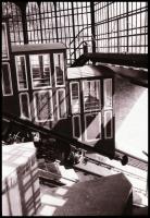 1986 Budapest, a budai sikló építése és működése a környezettel együtt, 85 db vintage NEGATÍV, 24x36...