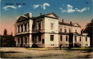 1916 Károlyváros, Karlovac; Zorin dom / színház / theatre (EK)