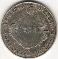 1840B. 20Kr ezüst  T:3/4