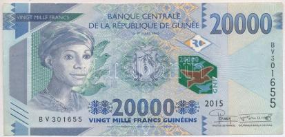 Guinea 2015. 20.000Fr T:III Guinea 2015. 20.000 Francs C:F Krause P#50