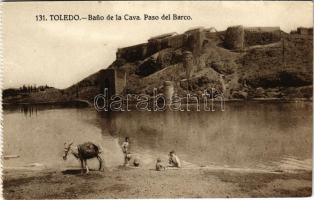 Toledo, Bano de la Cava, Paso del Barco