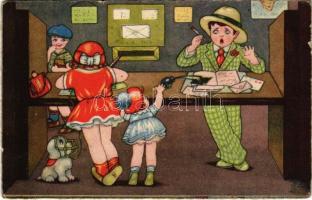 1943 Children art postcard. Rokat 144. (Rb)
