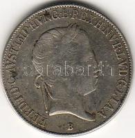 1843B. 20Kr ezüst  T:3/4