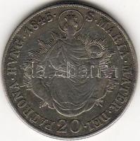 1845B  20Kr ezüst  T:4