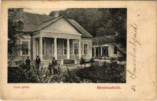 1918 Menyházafürdő, Monyásza, Baile Moneasa; Curia épület. Fái Károly kiadása / spa villa (EK)