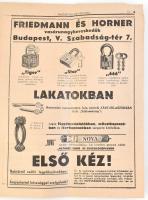 1935 Magyar vas- és gépújság dec. 22-i száma. hajtva