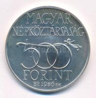 1986. 500Ft Ag "Budavár visszavétele 1686" T:BU
Adamo EM97