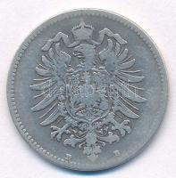 Német Birodalom 1873D 1M Ag T:3 
German Empire 1873D 1 Mark Ag C:F 
Krause KM#7